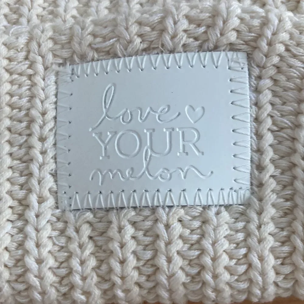 Love your melon cuffed hat New!